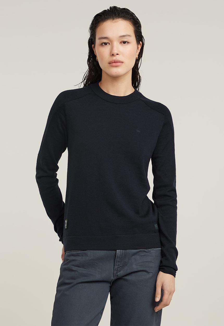 G-STAR - Core r Knit Wmn - Blue