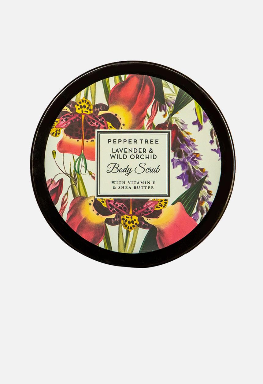 PEPPER TREE - Lavender & Wild Orchid scrub