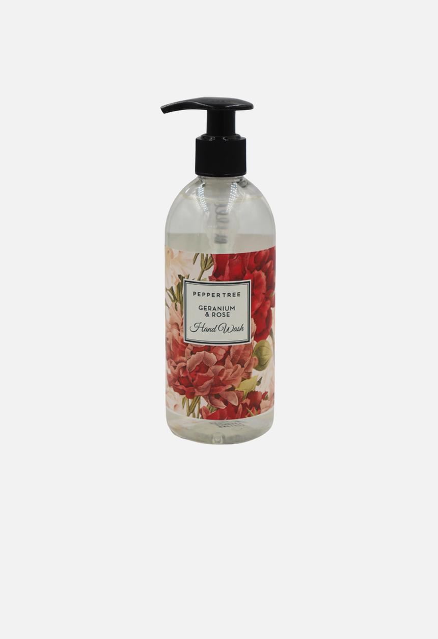 PEPPER TREE - Geranium & Rose hand wash