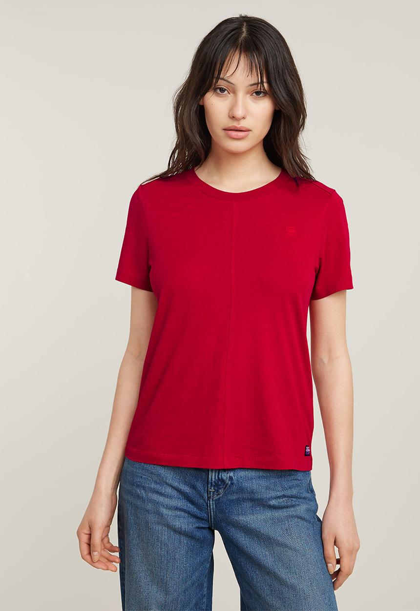 G-STAR - Front seam r t wmn - Red