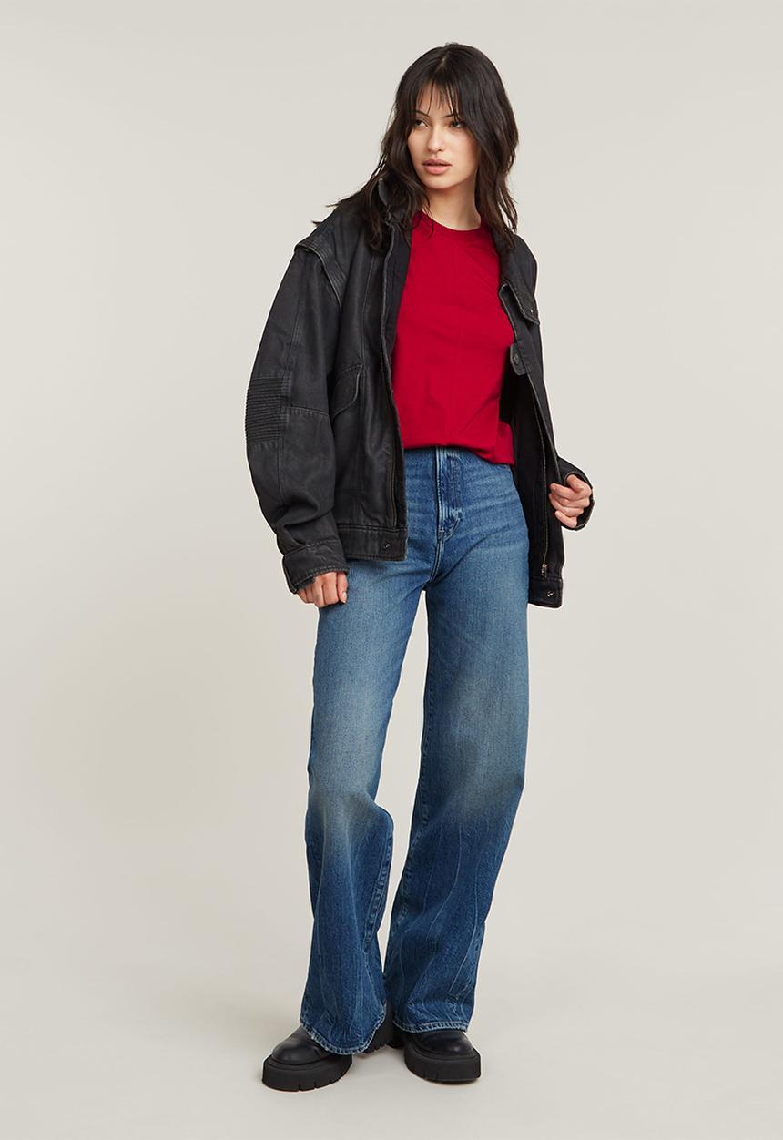 G-STAR - Front seam r t wmn - Red