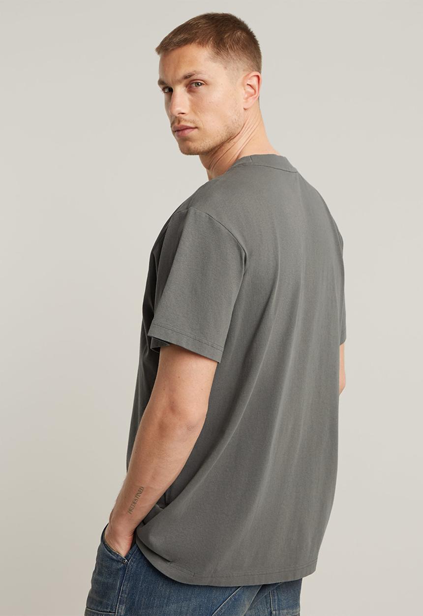 G-STAR - Flock G-script loose r t - gs grey