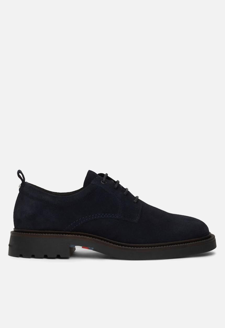 Tommy Hilfiger - LIGHT HILFIGER LWT SUEDE SHOE - Desert Sky