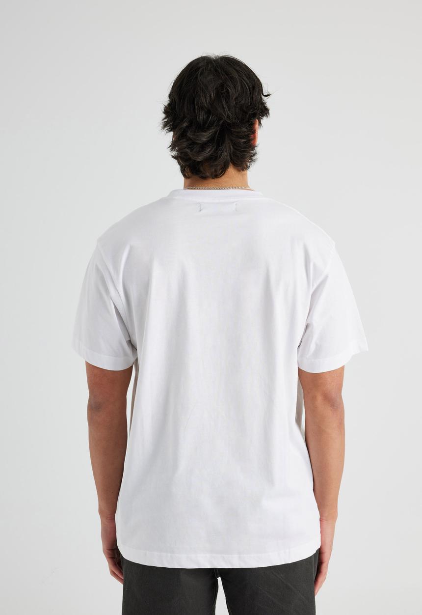 Factorie - Relaxed Fit Graphic T Shirt - Uc White/Tribeca Crest
