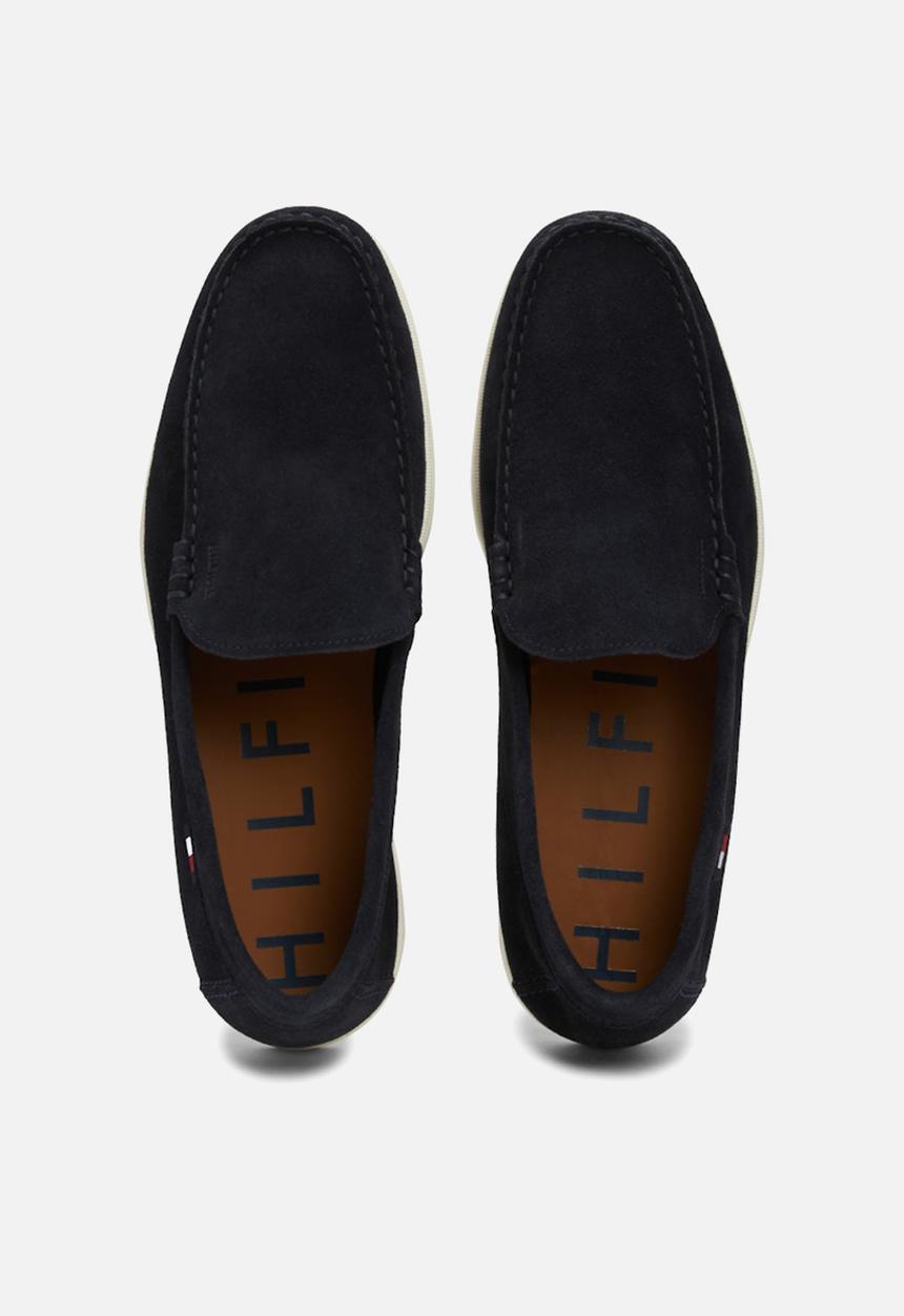 Tommy Hilfiger - Hilfiger casual suede loafer - Desert Sky