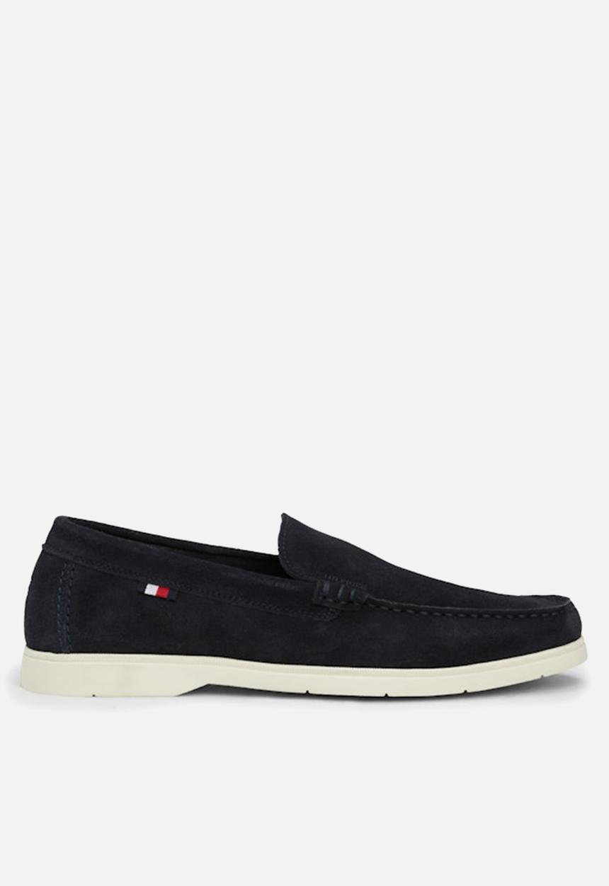 Tommy Hilfiger - Hilfiger casual suede loafer - Desert Sky