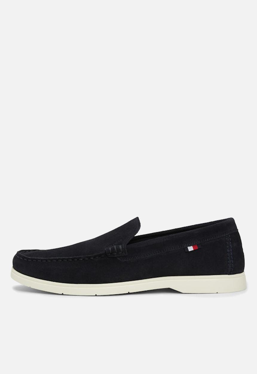 Tommy Hilfiger - Hilfiger casual suede loafer - Desert Sky