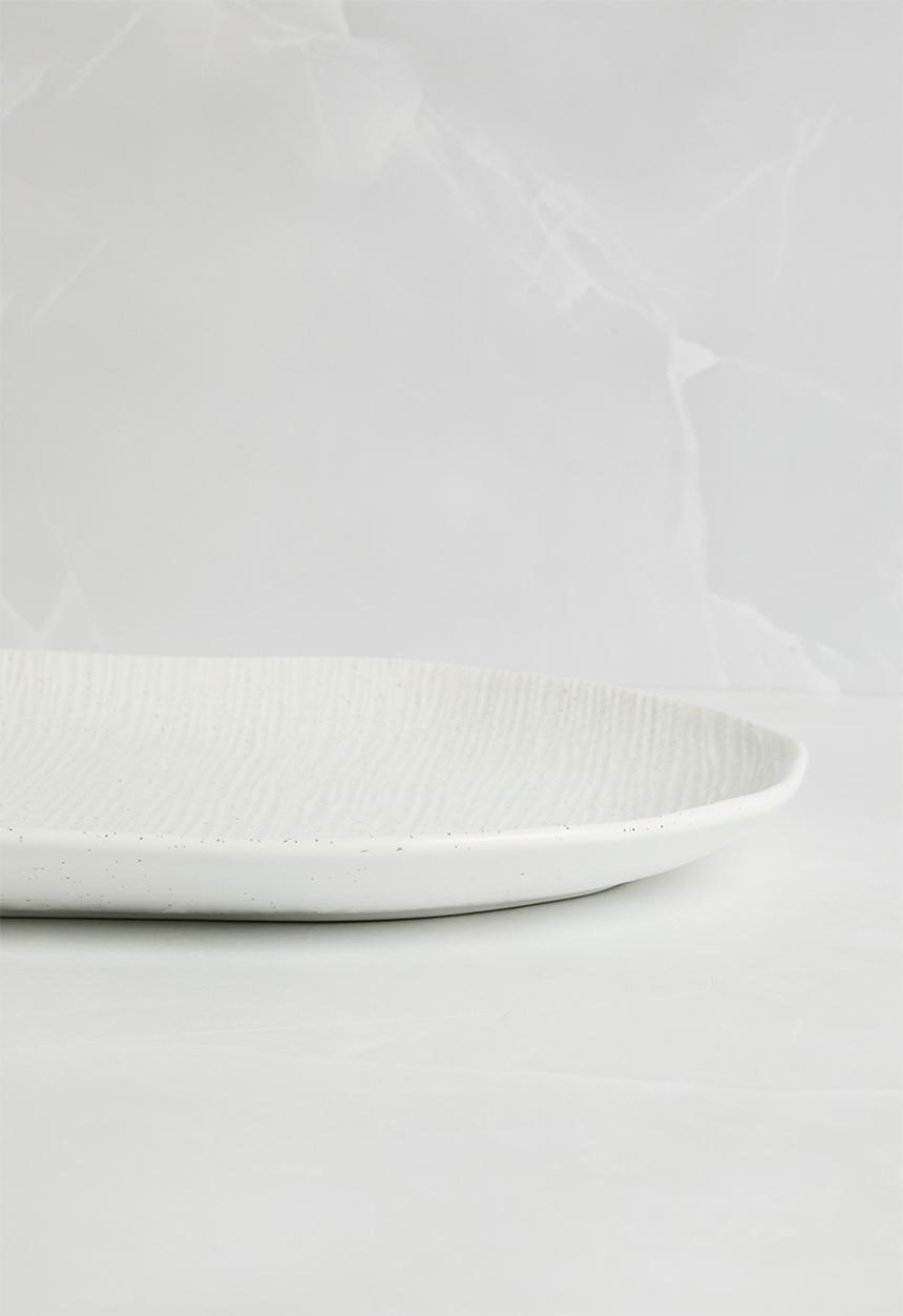Maxwell & Williams - Onni Oblong Platter - Speckle White