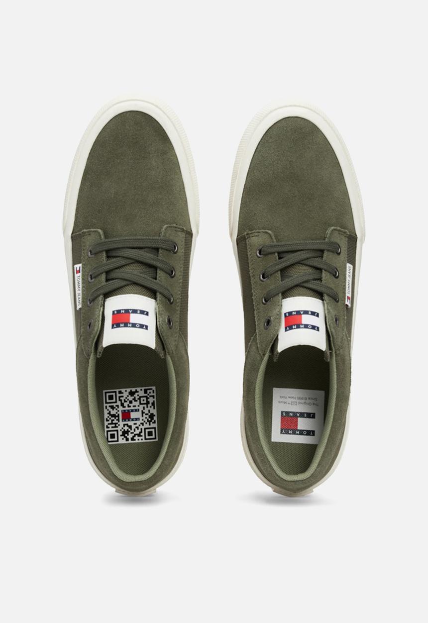 Tommy Hilfiger - Tjm vulc. skate derby - Pewter Green