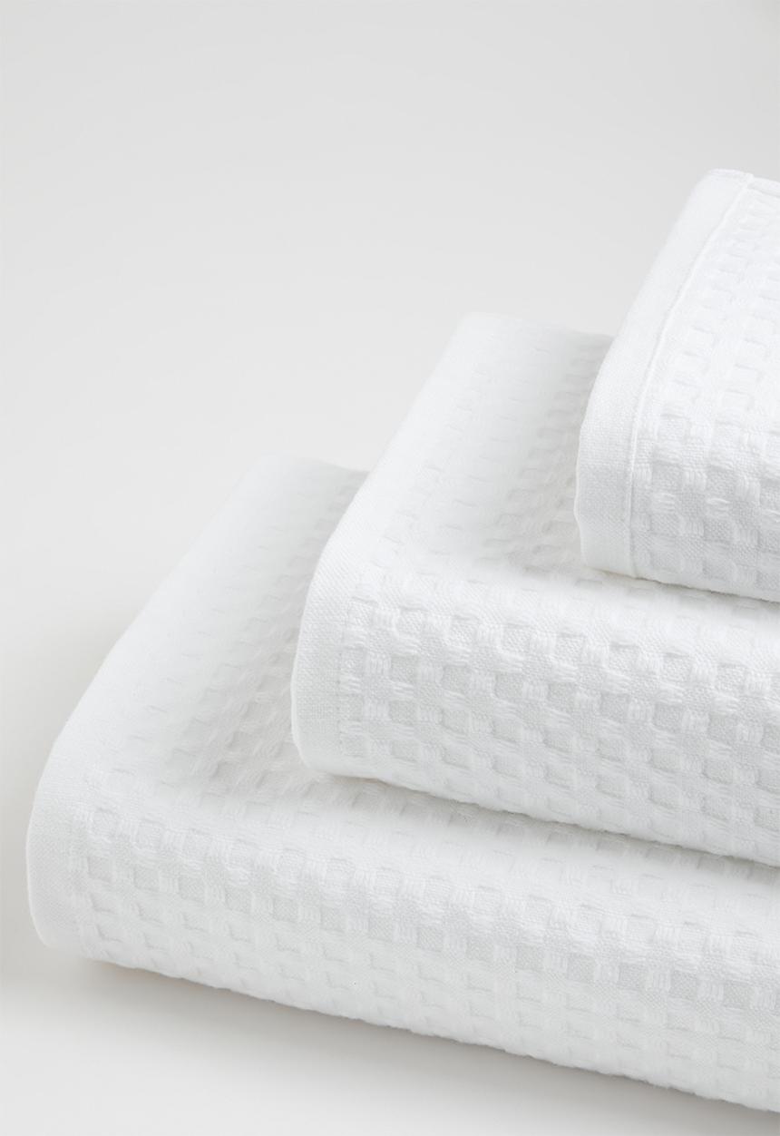 Nortex - Waffle Towel - White