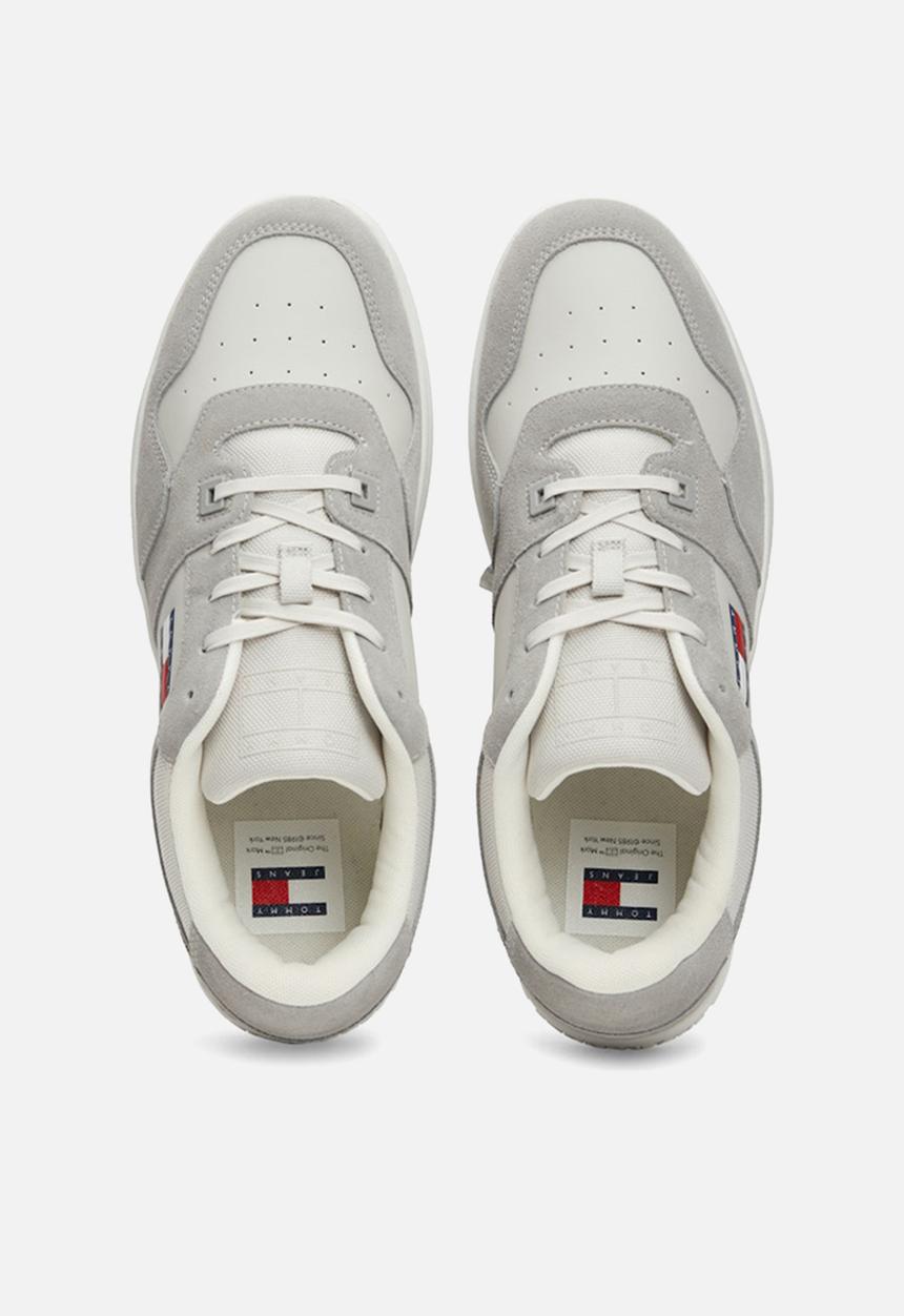 Tommy Hilfiger - Tjm basket leather - stratus grey