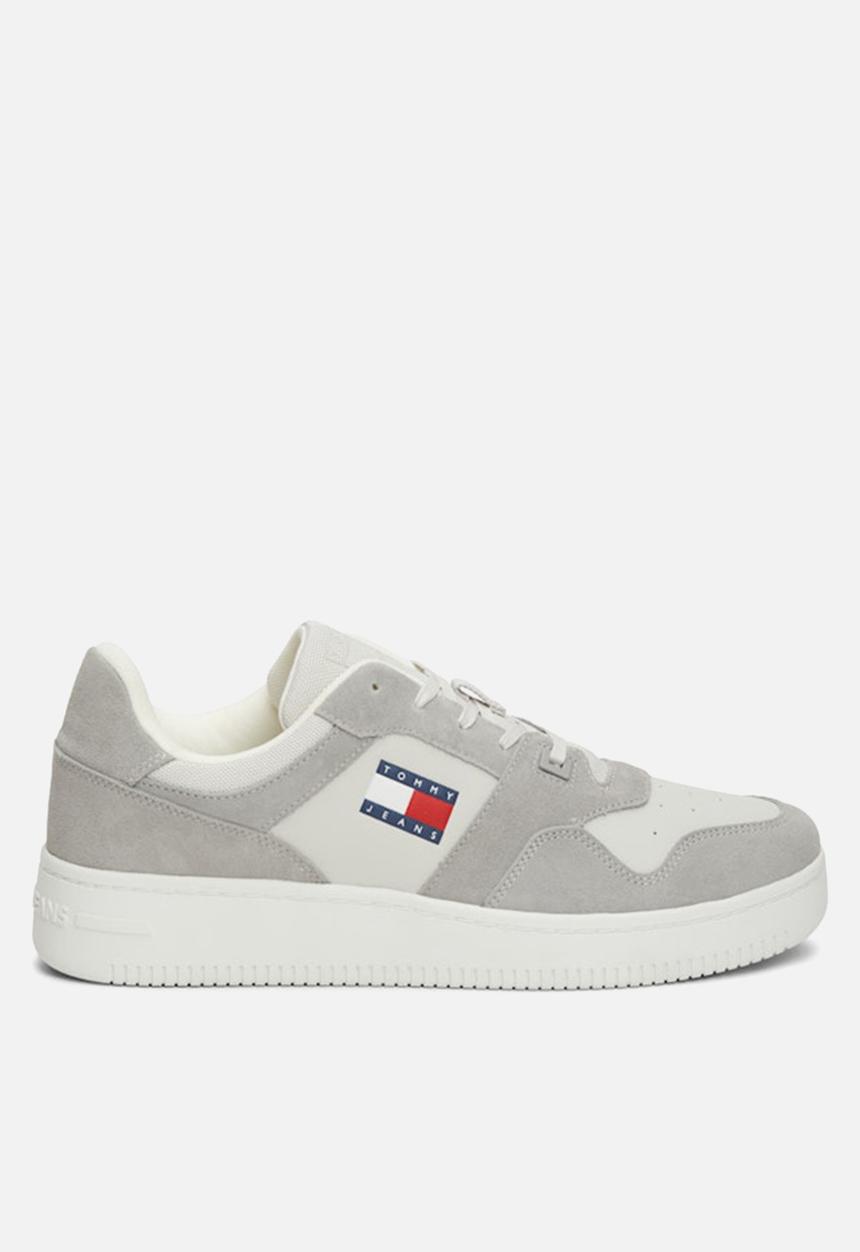 Tommy Hilfiger - Tjm basket leather - stratus grey