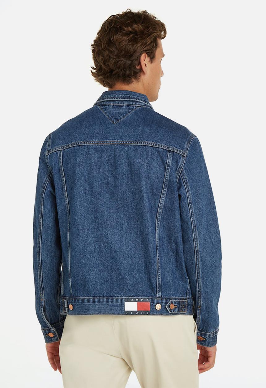 Tommy Hilfiger - Ryan regular trucker jacket bh0056 - Denim Dark