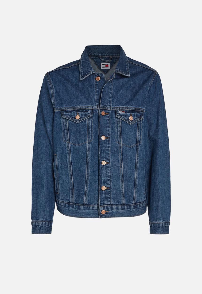 Tommy Hilfiger - Ryan regular trucker jacket bh0056 - Denim Dark