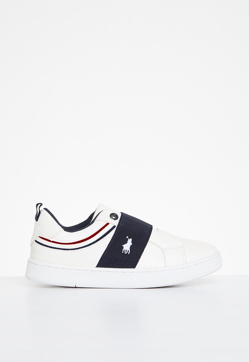 POLO - Jacquard slip on sneaker - navy/red