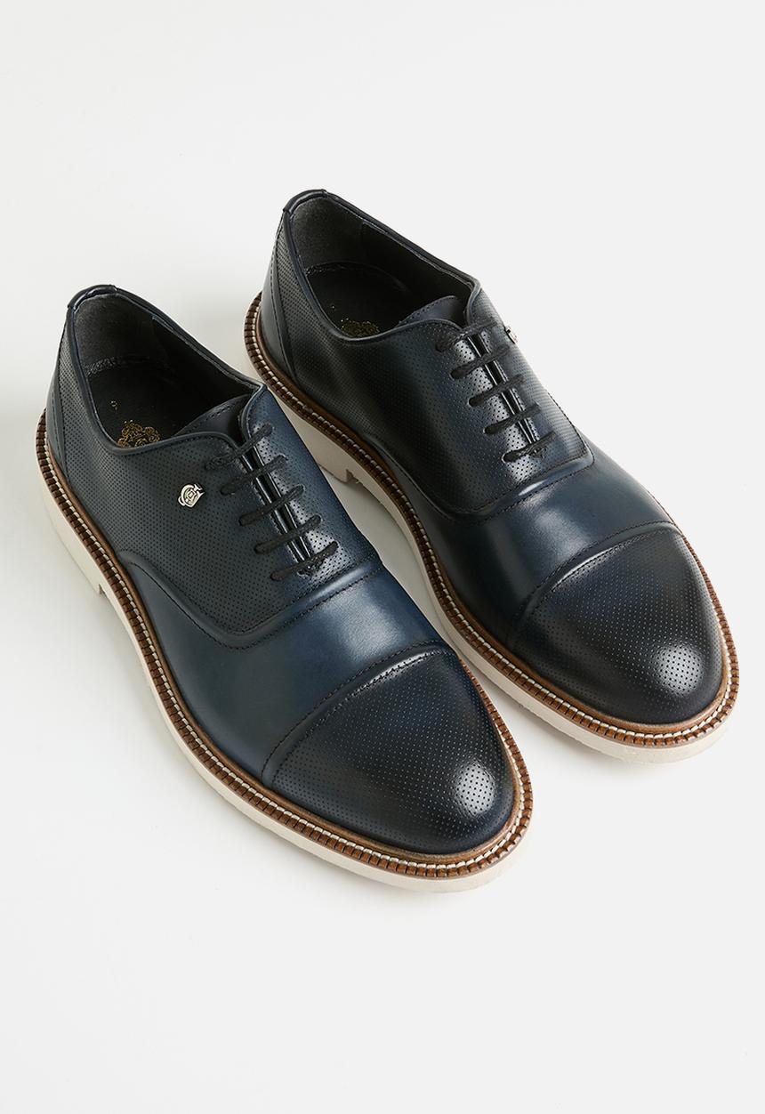 Crockett & Jones - Elio - Navy leather