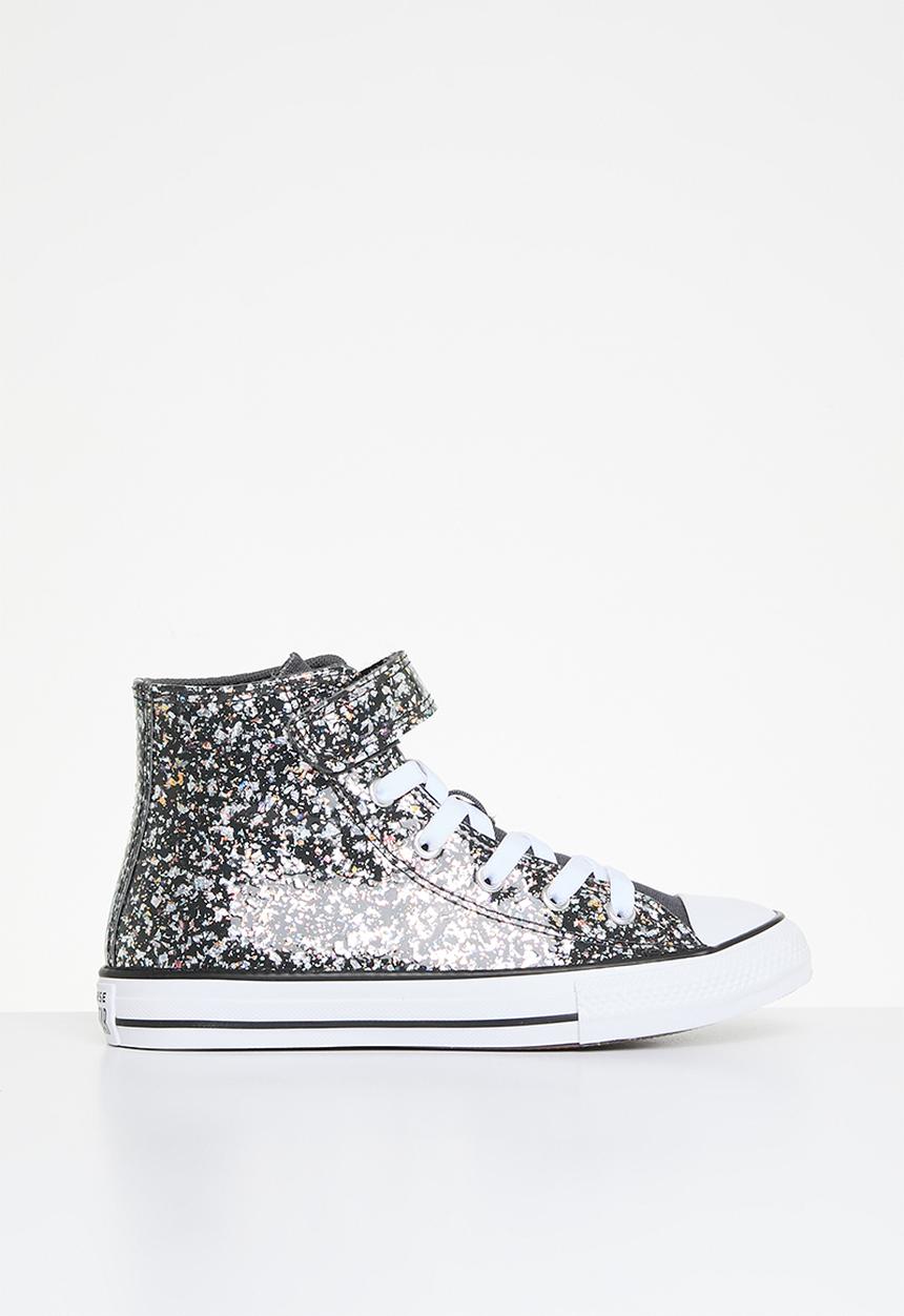 Converse - Chuck taylor all star glitter easy-on - dark matter/white/black