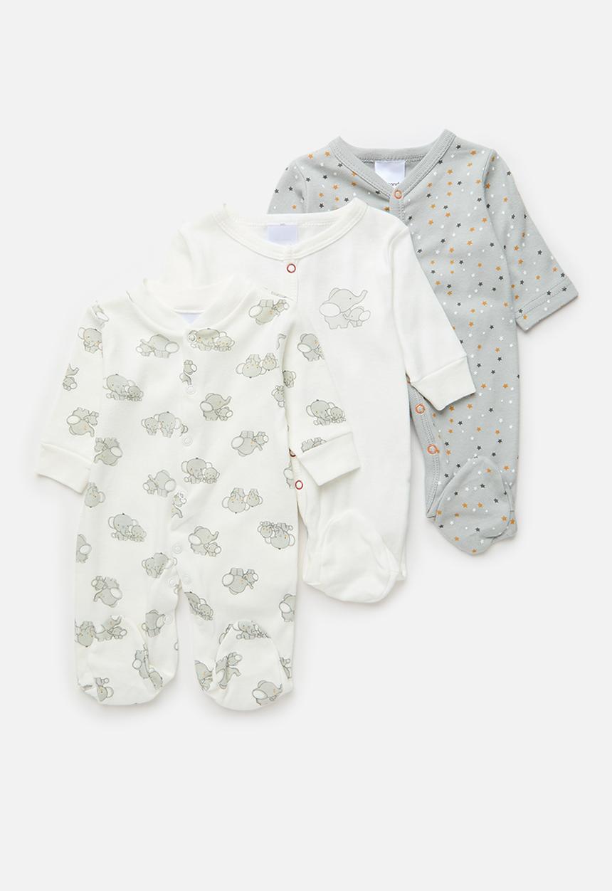 Pop Candy - 3 Pack sleepsuit set-multi