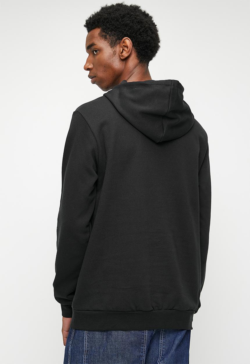 Essential hoodie m - black