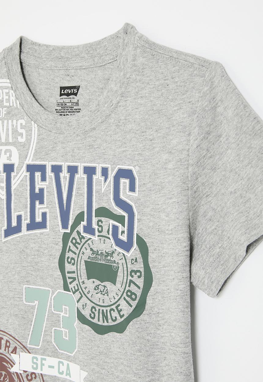 Levi’s® - Lvb prep crest tee - grey heather