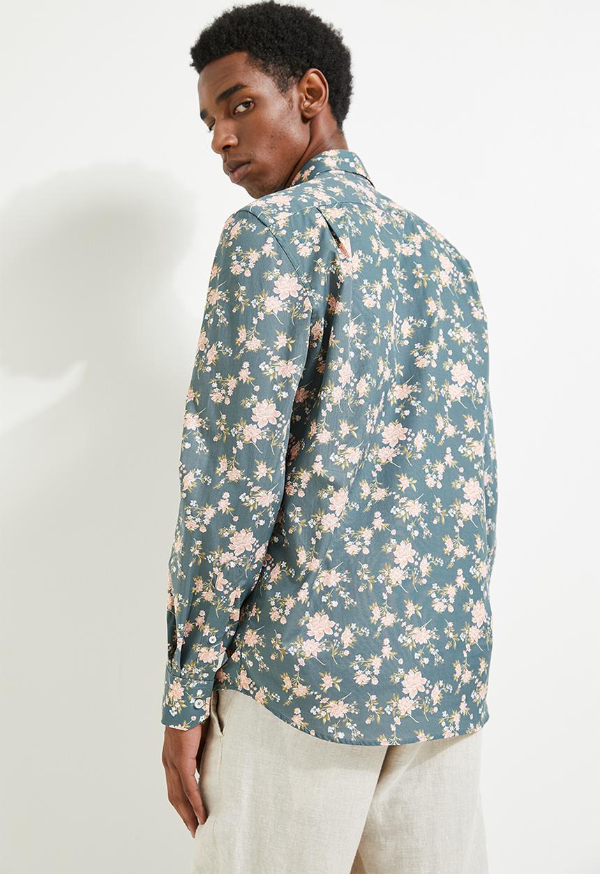 POLO - Sam Long Sleeve Floral Printed Shirt - Multi 