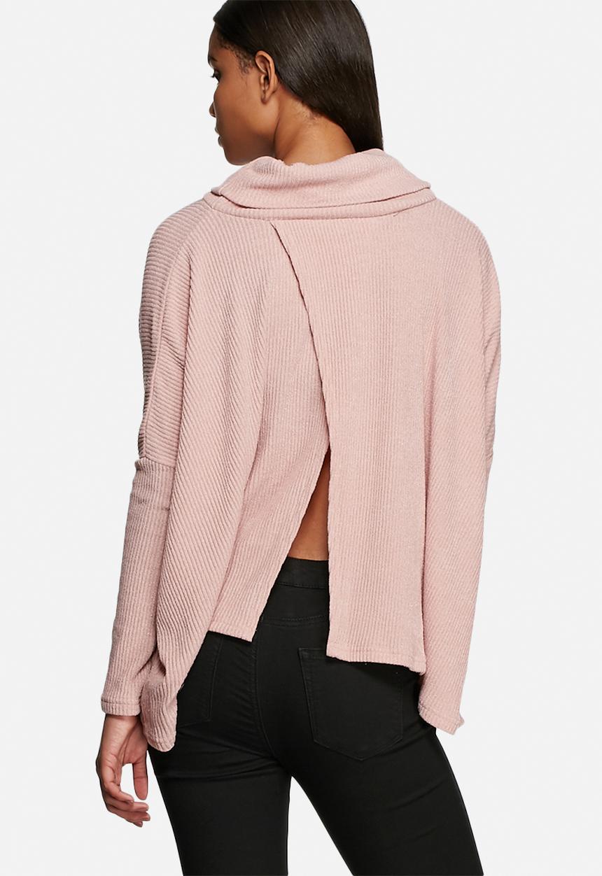 Glamorous - Dusty polo neck