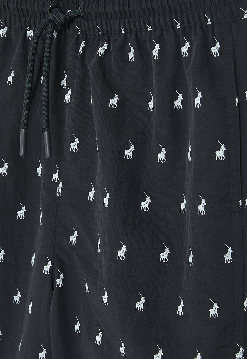 POLO - Boys bradley monogram beach short - navy