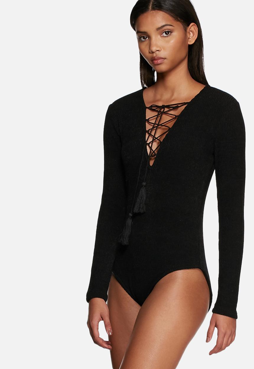 Glamorous - Lace-up bodysuit