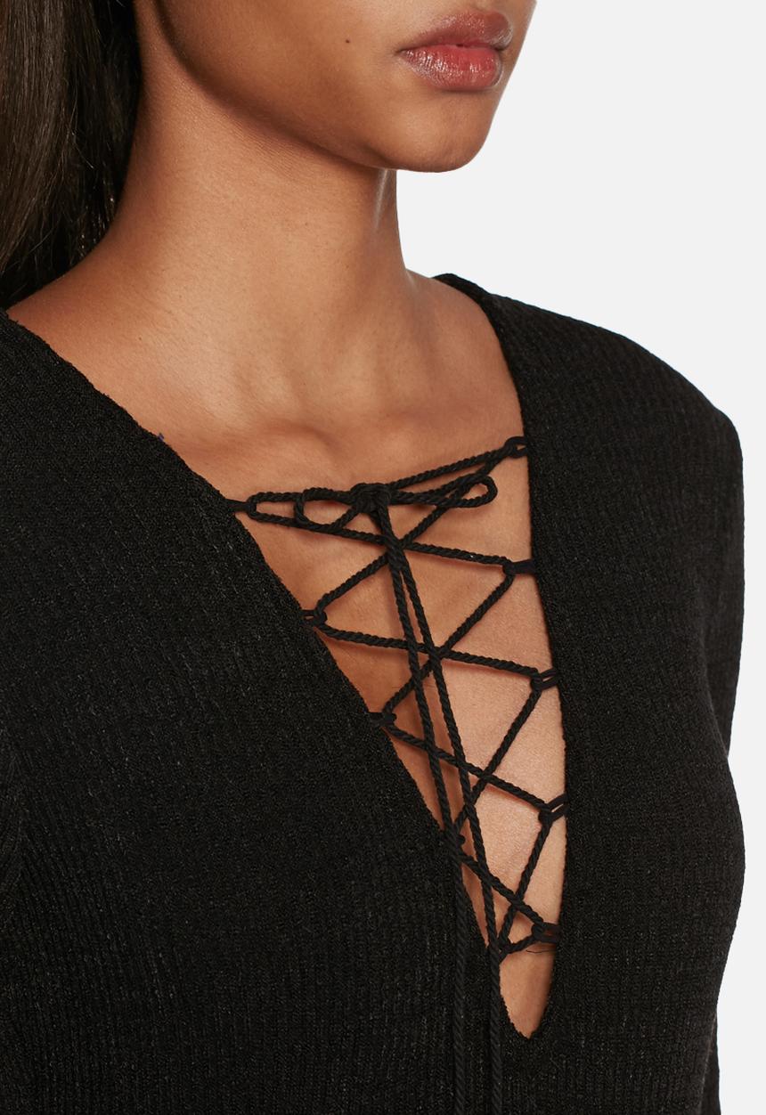 Glamorous - Lace-up bodysuit