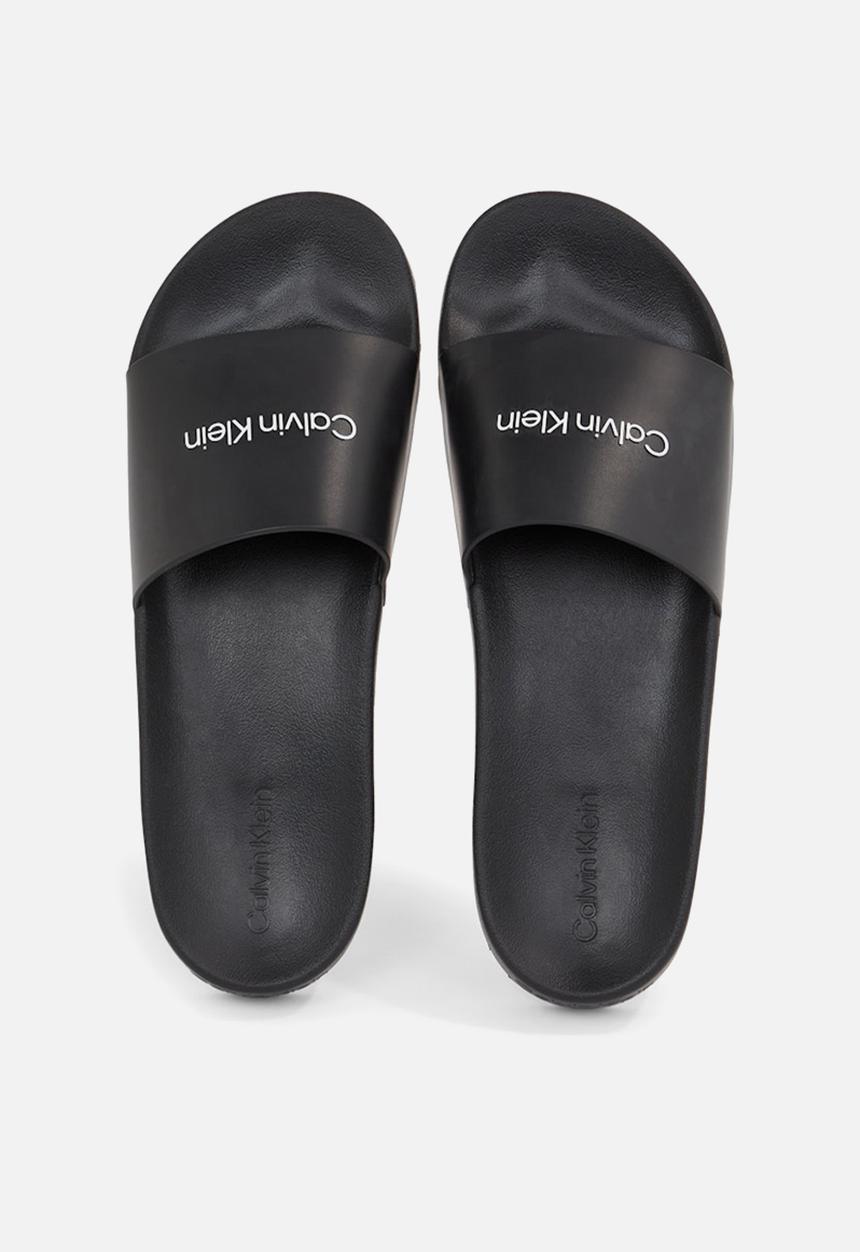 Calvin Klein - Chuncky pool slide rub - black