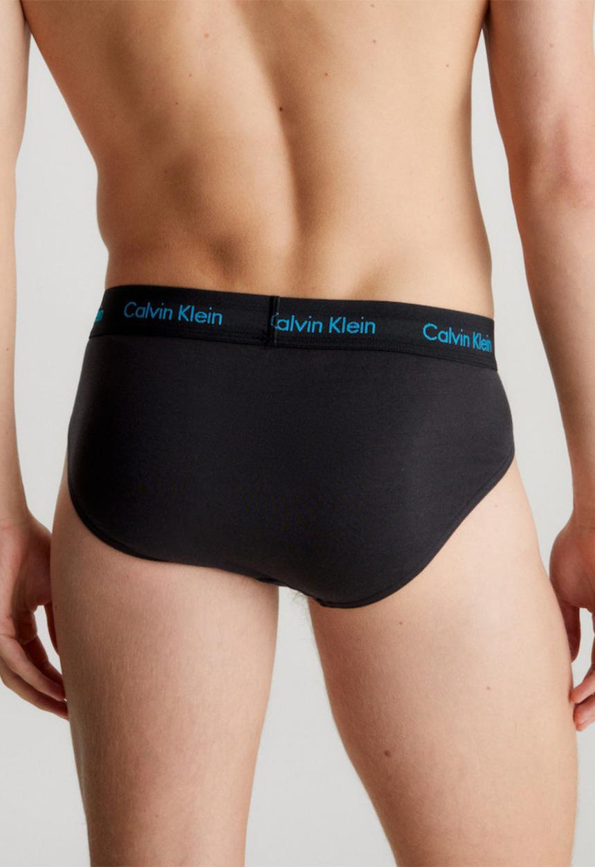 Calvin Klein - Hip Brief 3 Pack - Black