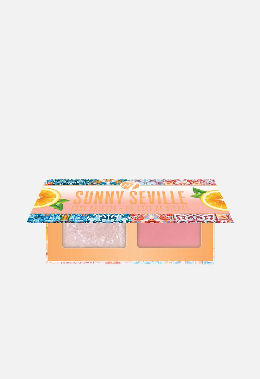 W7 Cosmetics - Sunny Seville Face Palette - Light