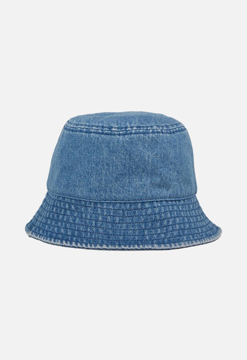 Calvin Klein - Block denim bucket hat-blue