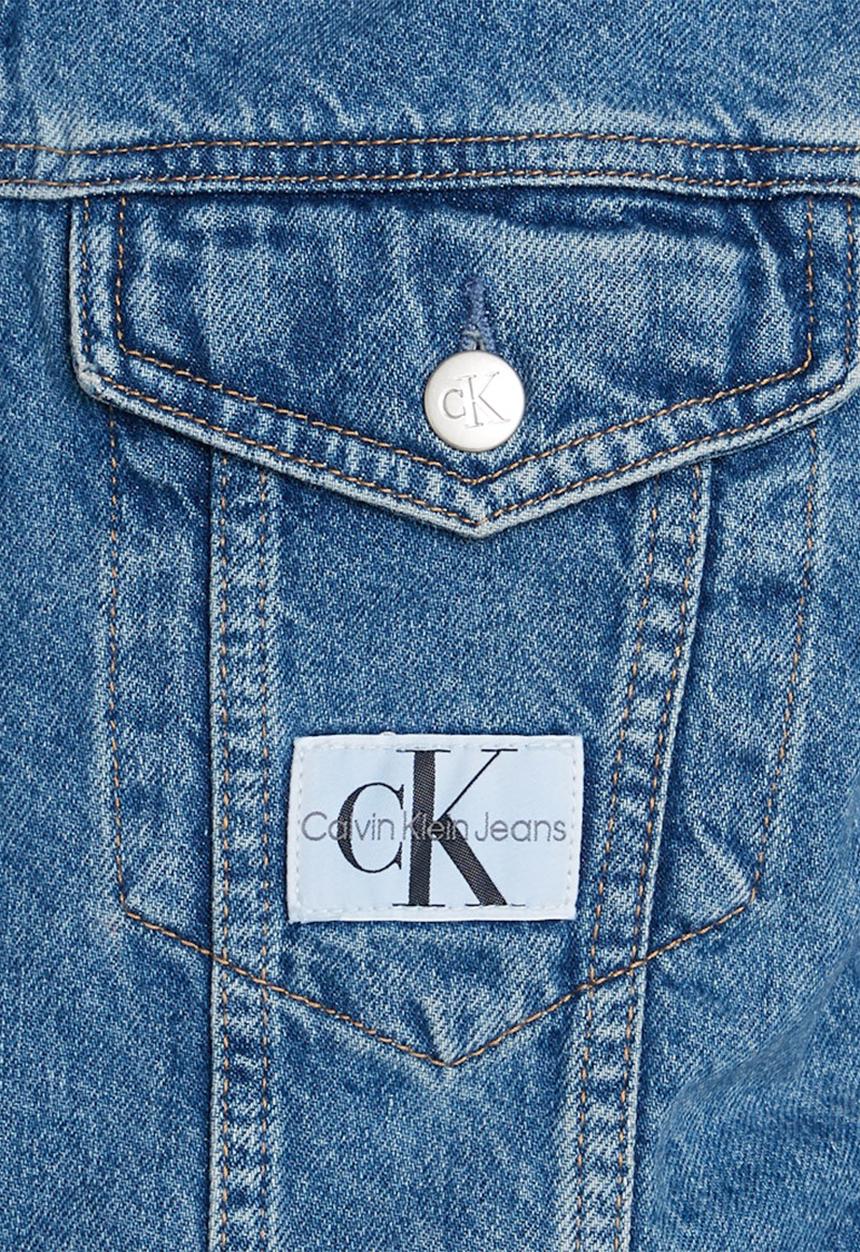 Calvin Klein - Slim denim jacket - denim medium