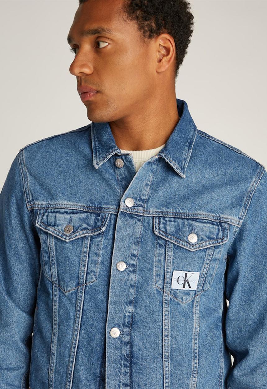 Calvin Klein - Slim denim jacket - denim medium