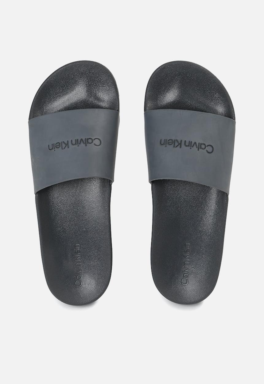 Calvin Klein - Chunky pool slide rub - grey