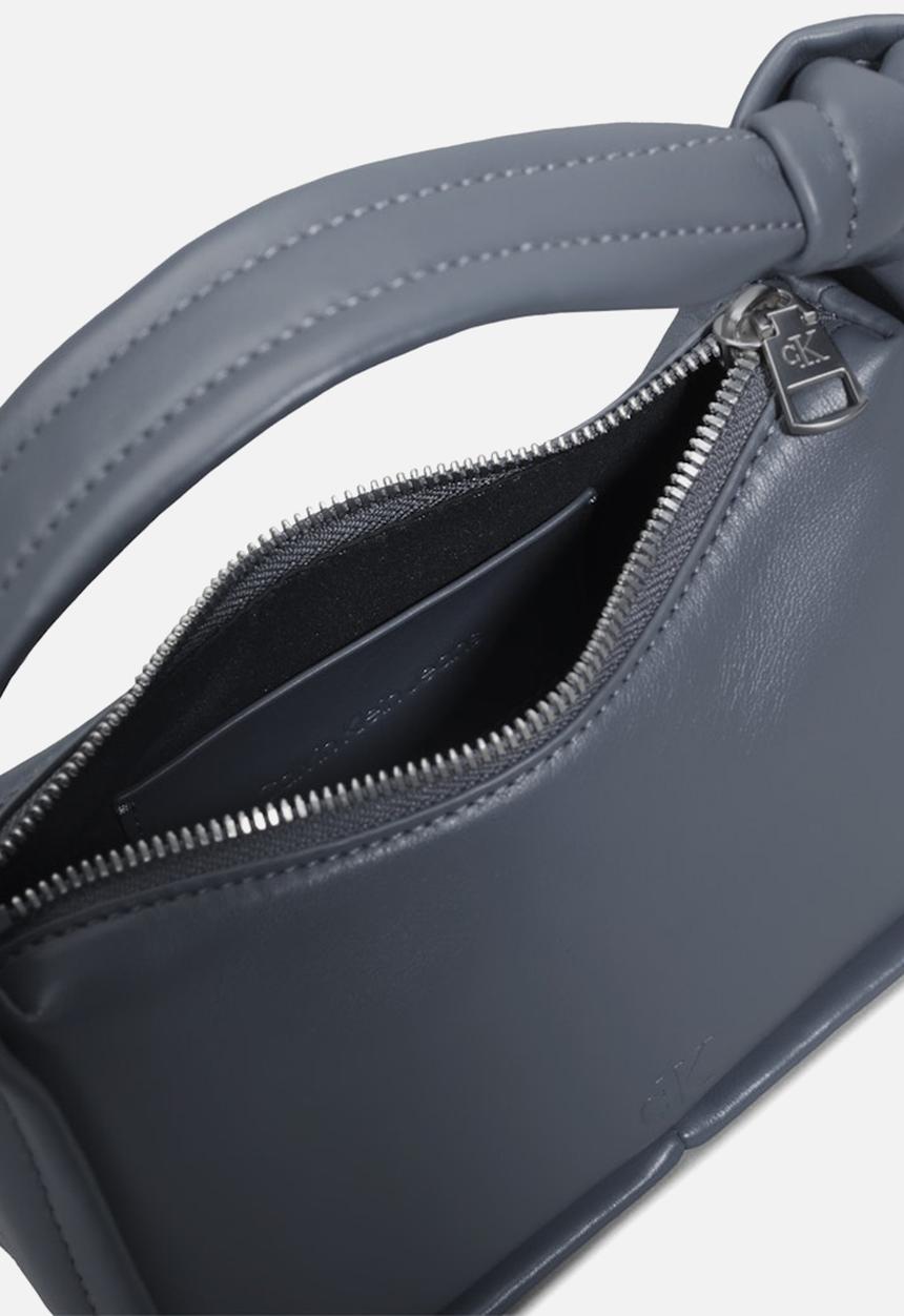 Calvin Klein - Knotted top handle bag-blue