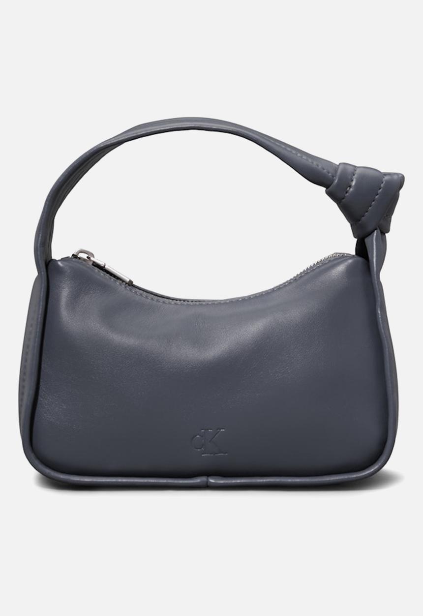 Calvin Klein - Knotted top handle bag-blue