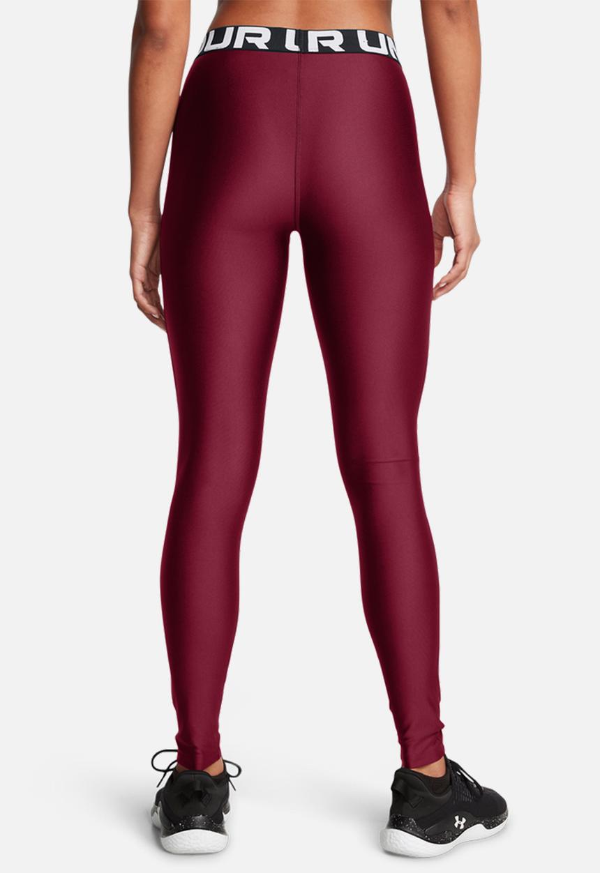Under Armour - Ua Hg Authentics Legging - Cardinal / White