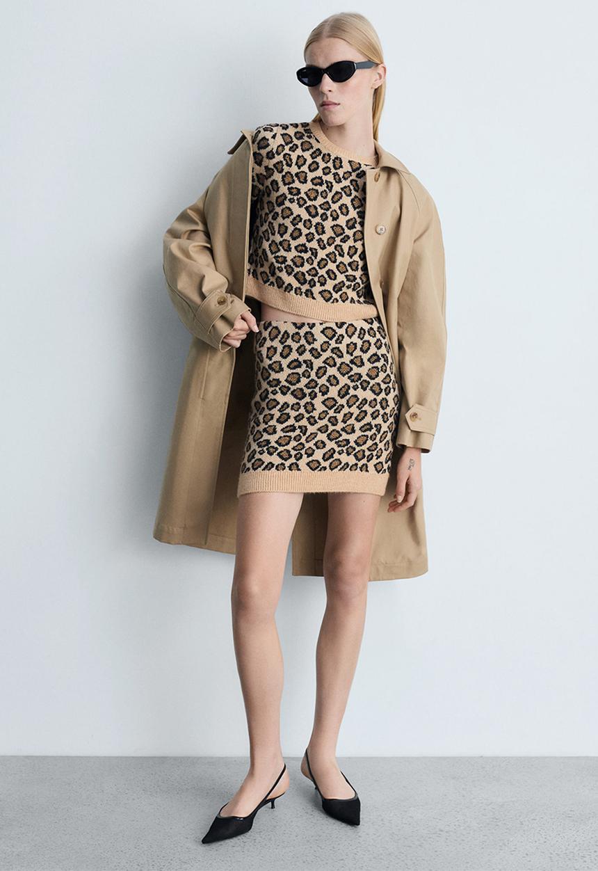 MANGO - Sweater synn - brown