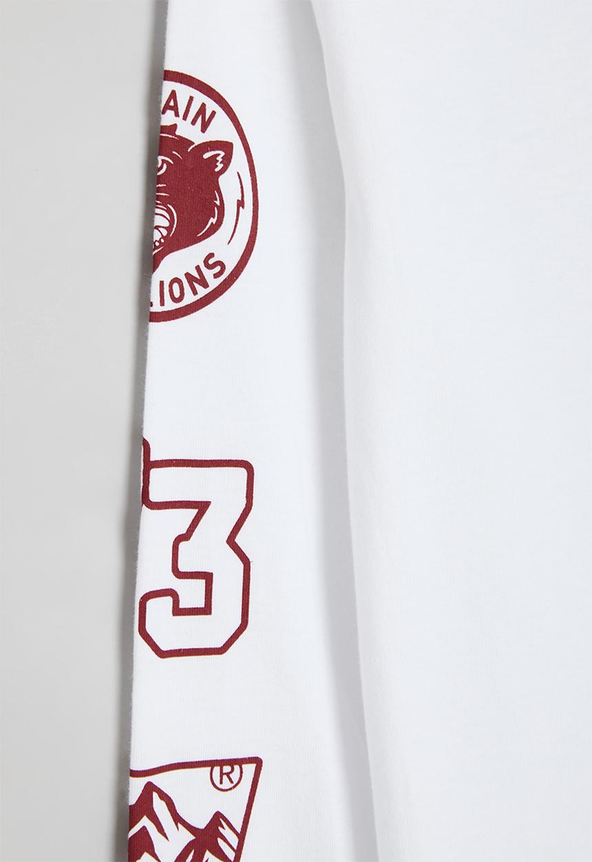 Levi’s® - Lvb academic explorer long sleeve tee - bright white