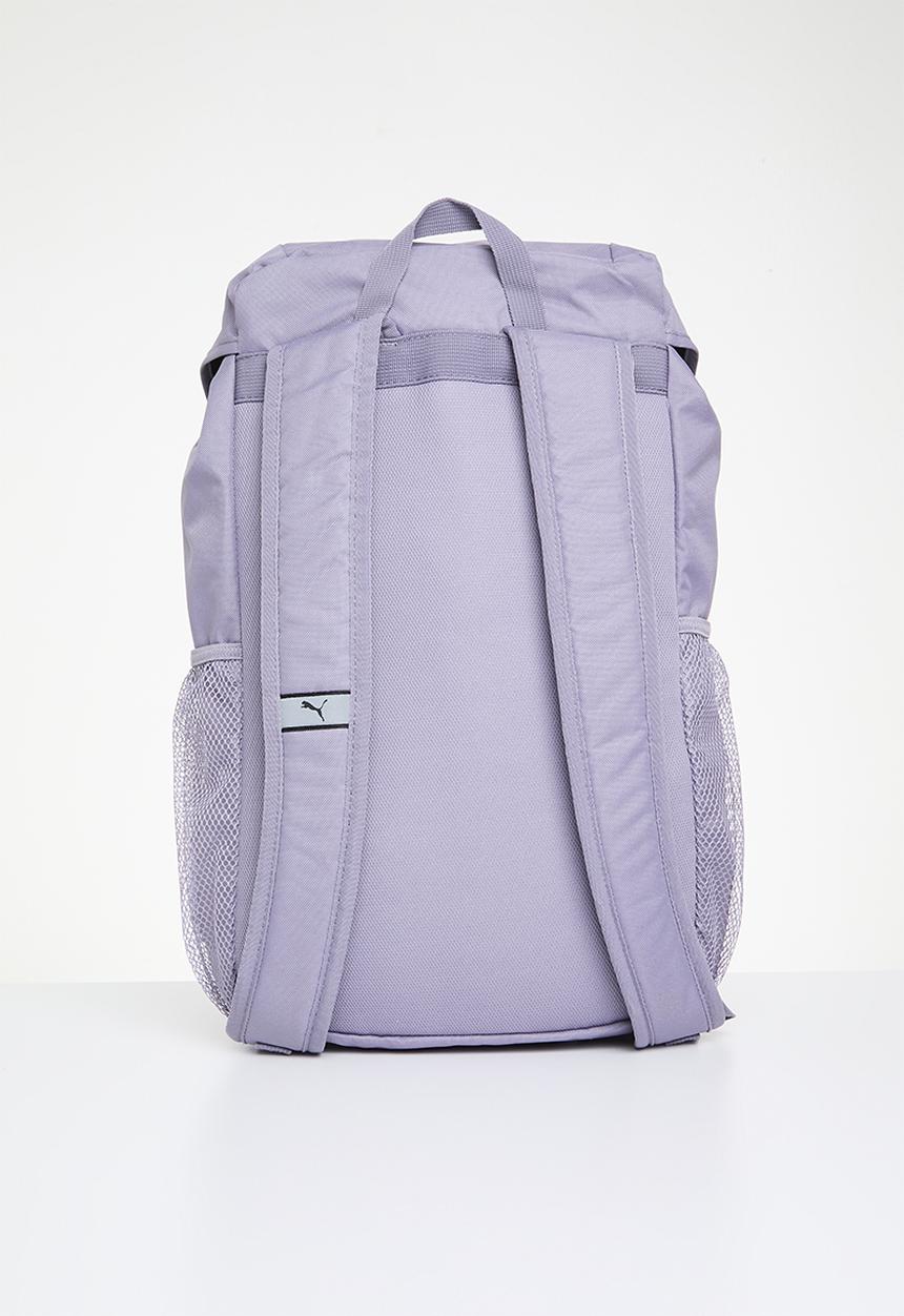 PUMA - Phase hooded backpack - plum purple