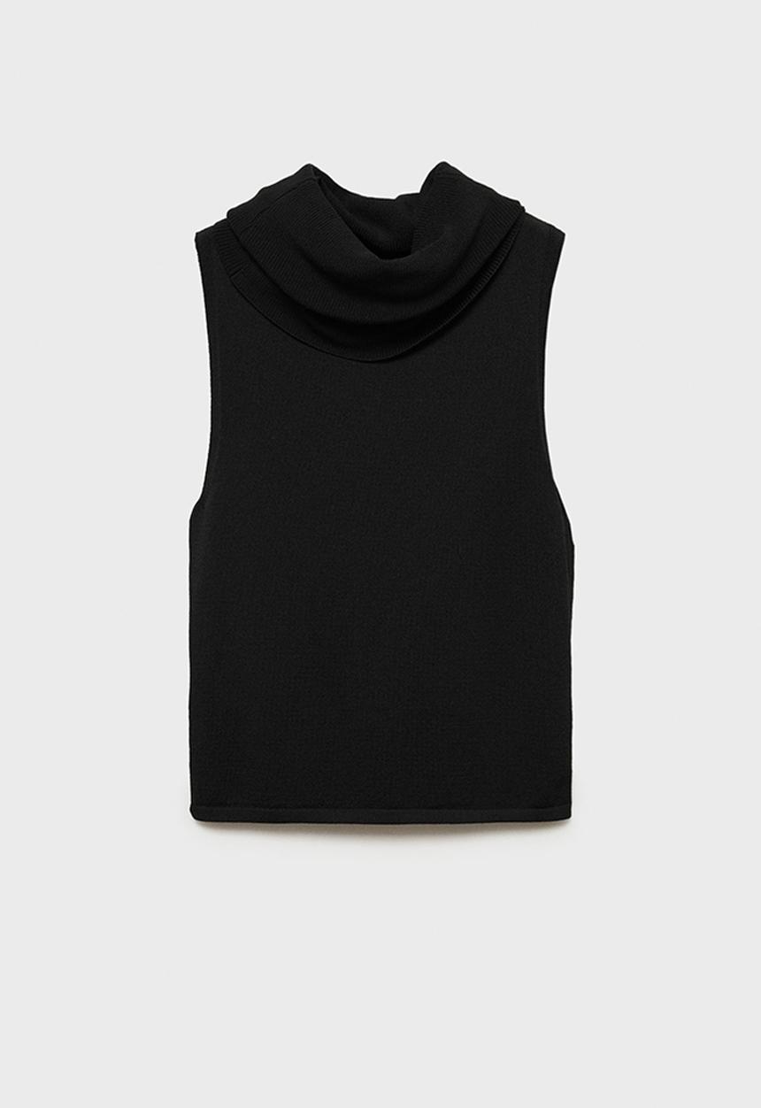 MANGO - Top Petroli - Black
