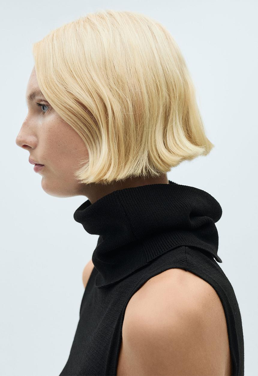 MANGO - Top Petroli - Black