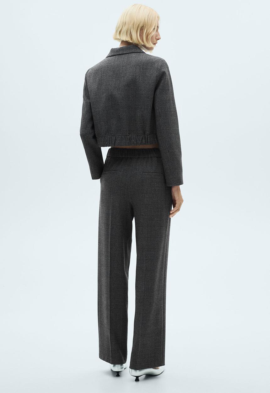 MANGO - Trousers Bel - Black