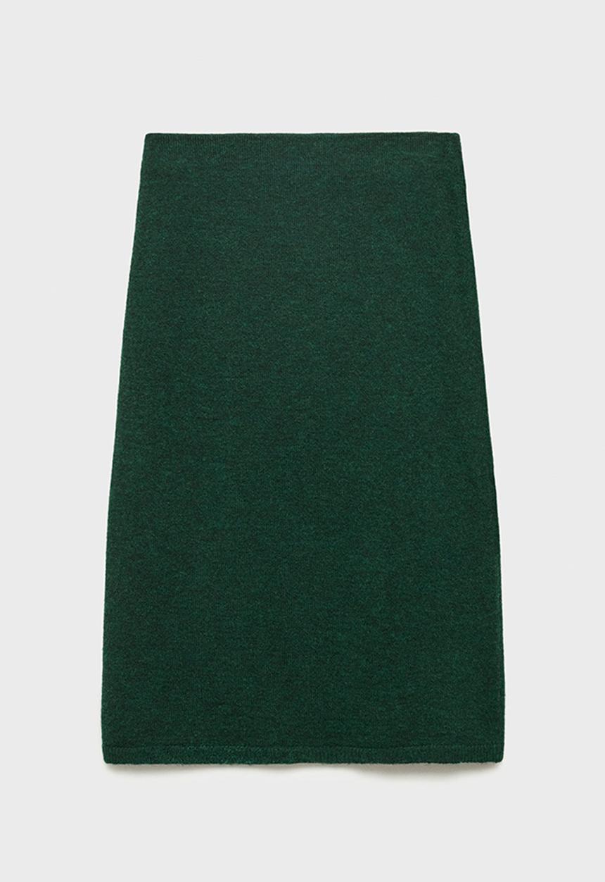 MANGO - Skirt Eliote - Green