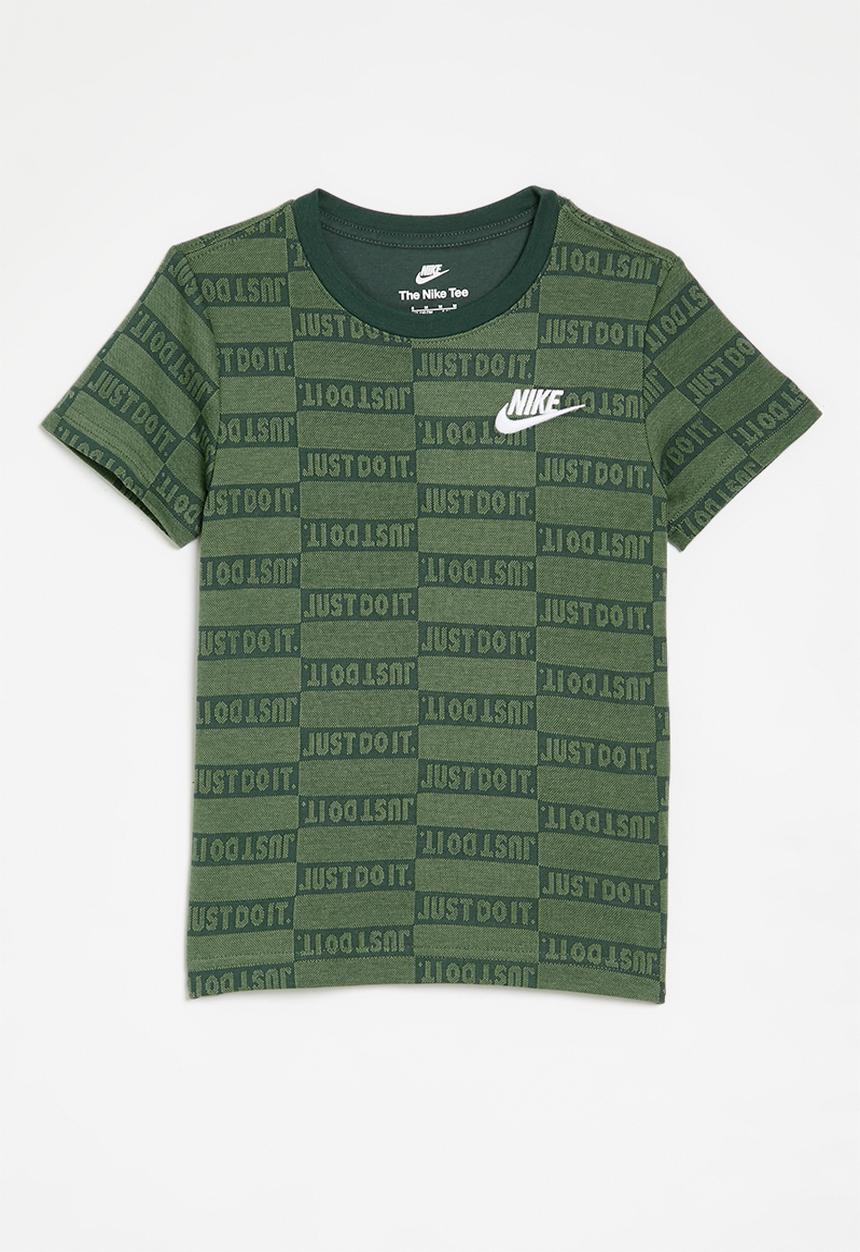 Nike - Nkb jj aoj tee - oil green