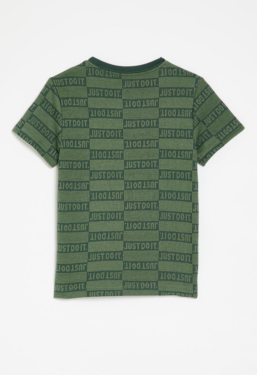 Nike - Nkb jj aoj tee - oil green