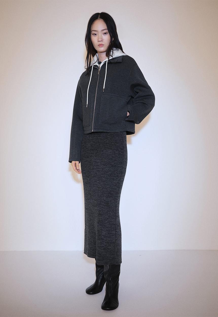 MANGO - Skirt Neca - Gray