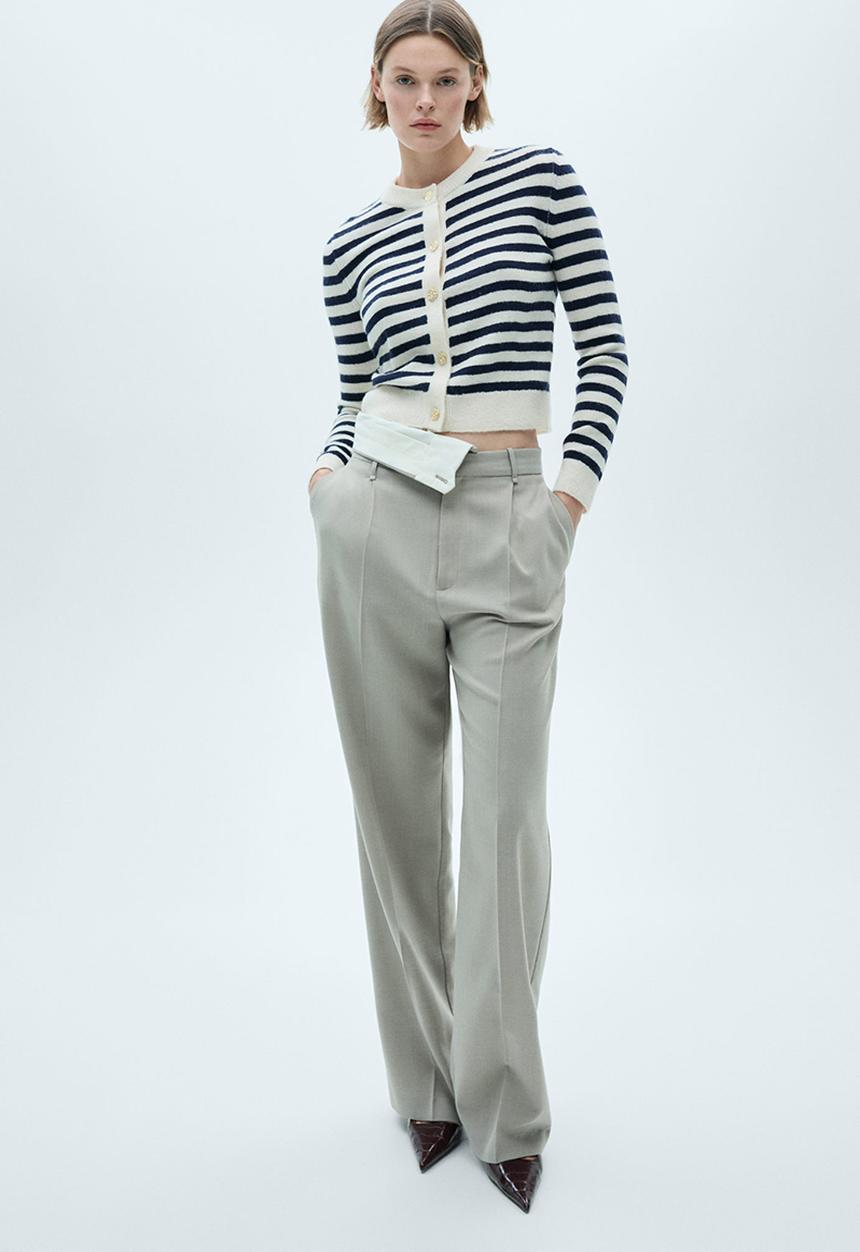 MANGO - Cardigan eliote - navy